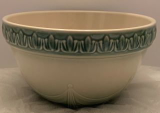 Longaberger Pottery American Craft Aco Lt Green 8 " Small Mixing Bowl