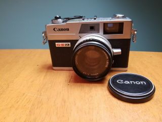 Vintage Canon Canonet Ql17 G - Iii Giii 35mm Rangefinder Film Camera