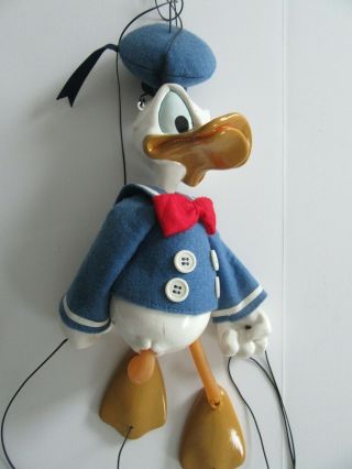 Disney Donald Duck Marionette LE By Bob Baker 2