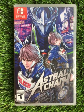 Astral Chain Nintendo Switch 2019 In Plastic Video Game Lite Gaming