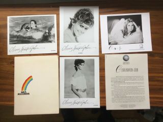 Olivia Newton - John,  Mca & Geffen Records Publicity Photo’s,  Biography,  Gorgeous