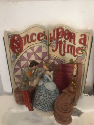 Disney Traditions Jim Shore Cinderella Storybook Figurine Once Upon A Time Le
