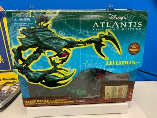 Disney Atlantis The Lost Empire Leviathan Deluxe Battle Builders Nip