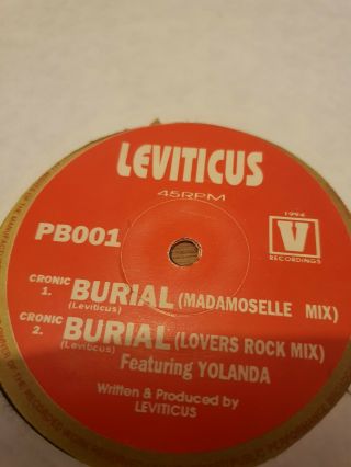 Leviticus Burial Very Rare Philly Blunt 12 Inch