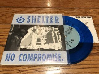 Shelter No Compromise Blue Equal Vision Krishna Nyhc Youth Of Today 108 Sxe