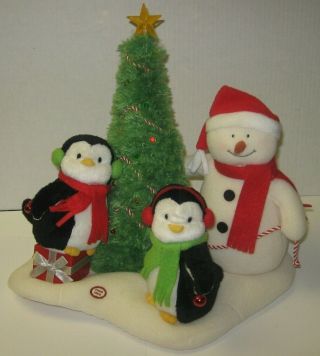 Hallmark 2006 Jingle Pals Rockin Around Christmas Tree Music Animated Penguins