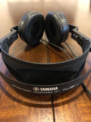 Vintage (1977) Yamaha Hp - 1 Orthodynamic Headphones Mario Bellini -