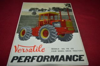 Versatile 145 118 125 Tractor Dealer 