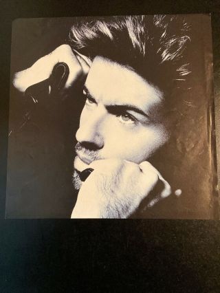 GEORGE MICHAEL FAITH LP 1987 COLUMBIA C 40867 WITH POSTER IN SHRINK 3