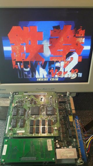 Tekken 2 Ver B Arcade Jamma Pcb Video Game Board Namco