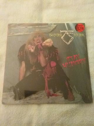Twisted Sister Stay Hungry Lp Atlantic 80156 - 1 Rlsd 1984 Promo Notch