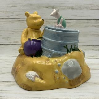 Retired Treasure Craft Disney Classic Pooh Cookie Jar Canister Wptd - 9510