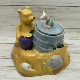 Retired Treasure Craft Disney Classic Pooh Cookie Jar Canister WPTD - 9510 3