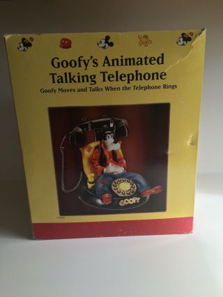 Goofy ' s Animated Talking Telephone,  Vintage TeleMania Phone 2
