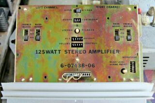 Rowe Jukebox 125 Watt Stereo Amplifier 6 - 07438 - 06