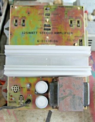 Rowe Jukebox 125 Watt Stereo Amplifier 6 - 07438 - 06 3