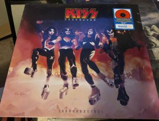Kiss Destroyer Resurrected,  Orange Vinyl Lp Album,  Walmart Exclusive 