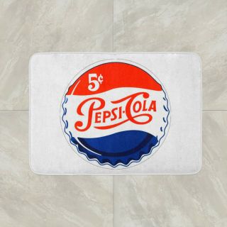 Pepsi Cola Mat Natural Cotton Floor Door Anti Slip Soft Drink Pop