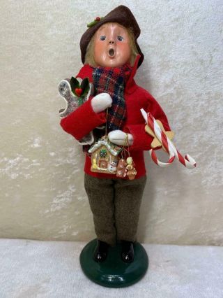 Byers Choice Caroler Figurine Gingerbread Boy Family 101b
