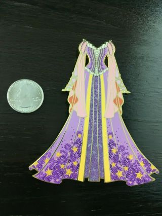 Disney Tangled Rapunzel Royal Closets Dress Fantasy Pin