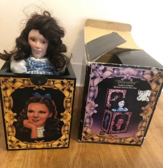 Enesco The Wizard Of Oz Dorothy Musical Jack In The Box 50 Anniversary Limited