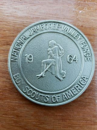 1 Boy Scouts 1964 National Jamboree Continental Currency Coin Token Valley Forge