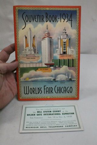 1934 Souvenir Book 1934 World 