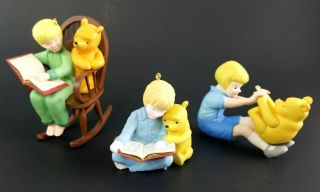 Winnie The Pooh And Christopher Robin Too Hallmark Ornaments Disney Christmas