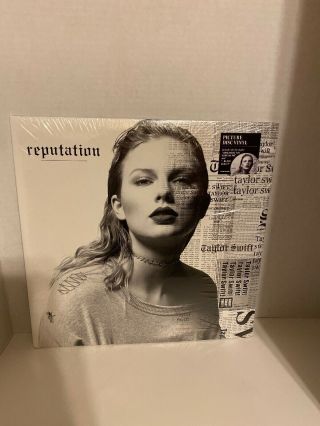 Reputation By Taylor Swift Vinyl Record Album W/picture On Vinyl
