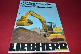 Liebherr Mobile Hydraulic Excavator Dealer 