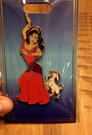 Disney D23 Expo 2019 Wdi Heroines & Sidekicks Le 300 Pin Esmeralda Hunchback