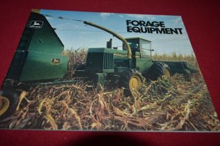 John Deere Forage Equipment For 1980 Dealer 