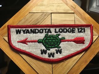 Wyandota Lodge 121 S1 First Solid Flap