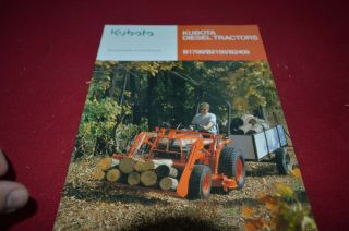 Kubota B1700 B2100 B2400 Tractor Dealers Brochure Amil15