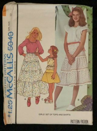 Vintage Sewing Pattern Mccall 