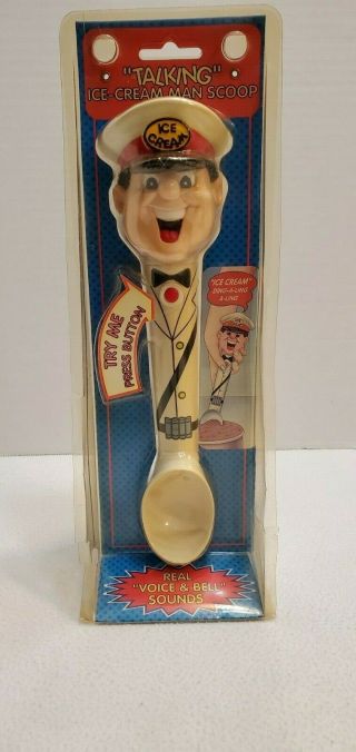Vintage Talking Ice - Cream Man Scoop Talk & Rings When - 1994