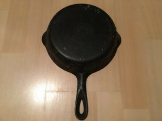 Vintage Griswold Cast Iron Skillet Frying Pan 5 724 Small Block Logo