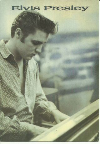 Postcard - Singer / Actor - Elvis Presley