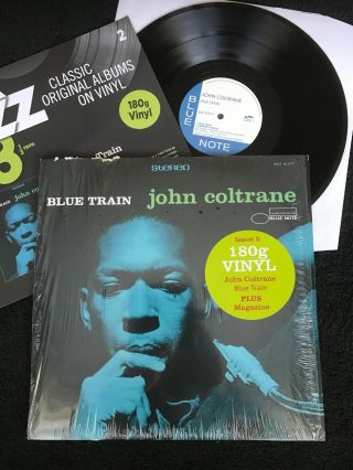 John Coltrane - Blue Train Vinyl Lp 180g Stereo 8 Page Booklet Bst 81577 Nm/vg,