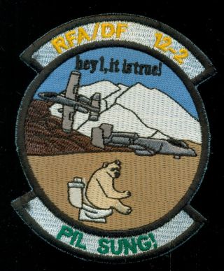 Usaf 25th Fighter Squadron Red Flag Alaska 12 - 2 Patch T - 4