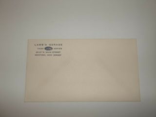 Vintage Postage Envelope From Medford Nj