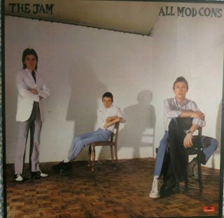 The Jam ‎– All Mod Cons 1978 Uk 1st Pressing 12 " Vinyl Lp Vg,