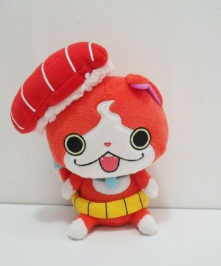 Yokai Watch Sushinyan Jibanyan Bandai Kuttari Plush 7 " Stuffed Toy Doll Japan