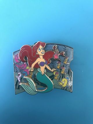 The Little Mermaid Ariel Surprise Pin Le 1000 Puzzle Pin Disney Under The Sea