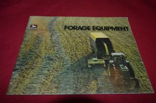 John Deere Forage Equipment For 1979 Dealer 