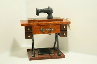 Ships Music Box Sewing Machine - Plays " Yesterday " - George Good Company