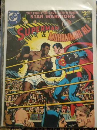 Superman Vs.  Muhammad Ali Treasury Edition C - 56 (1978,  Dc) Vf Neal Adams Art
