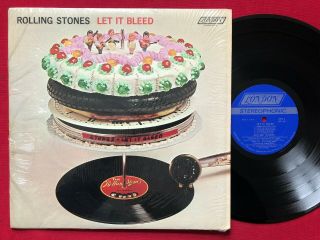 The Rolling Stones Let It Bleed Lp (1969) London Nps - 4 Stereo Shrink Vg,  /nm