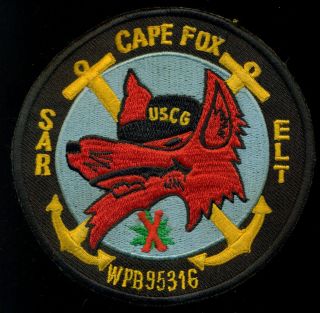 Uscg Coast Guard Wpb 95316 Cape Fox Sar Patch R - 3