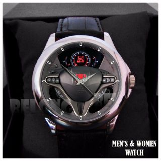 Honda Civic Type R Steering Wheels Sport Leather Watch Mens & Women
